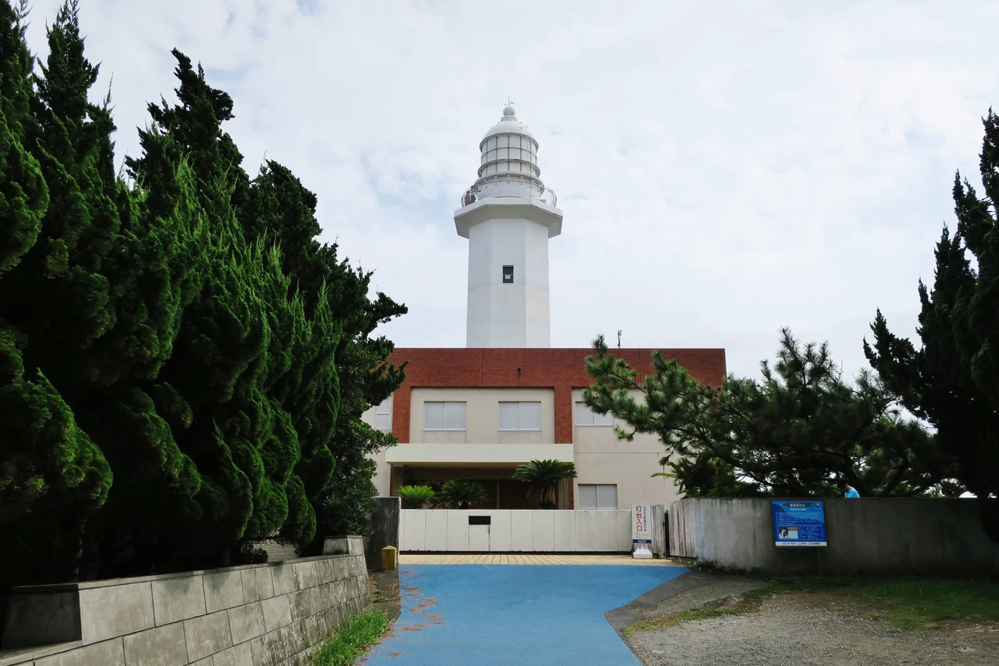 野島埼灯台の実際の風景